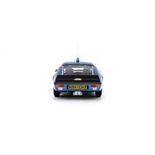 Alpine A310 1600VF Gendarmerie Blue 1974 OttO mobile 1:18 Resinemodell (Türen, Motorhaube... nicht zu öffnen!)